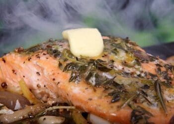 Roasted Butter Salmon Recipe - TheRecipe.Website
