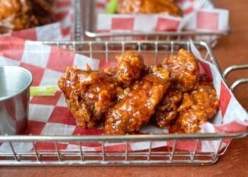 Air Fried Honey Chicken Wings Recipe - TheRecipe.Website