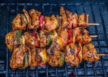 Marinated Chicken Skewers Recipe - TheRecipe.Website