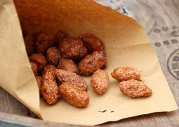 Roasted Honey Almonds Recipe - TheRecipe.Website