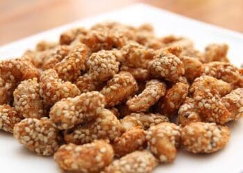 Honey Sesame Cashews Recipe - TheRecipe.Website
