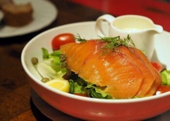 Smoked Salmon Salad Recipe - TheRecipe.Website