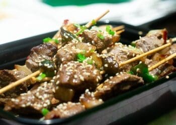 Beautiful Beef Skewers Recipe - TheRecipe.Website