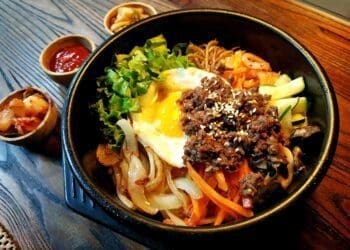 South Korean Bibimbap Recipe - TheRecipe.Website