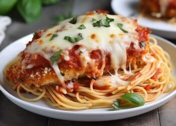 Breaded Chicken and Mozzarella Recipe - TheRecipe.Website