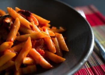 Chicken and Chorizo Pasta Recipe - TheRecipe.Website
