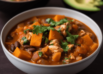 Chicken Chilli with Sweet Potato Recipe - TheRecipe.Website