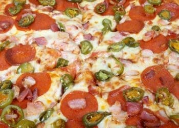 Jalapenos Meat Pizza Recipe - TheRecipe.Website