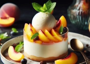 Refreshing Peach Dessert Recipe - TheRecipe.Website