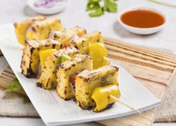 Paneer Cheese Tikka Recipe - TheRecipe.Website