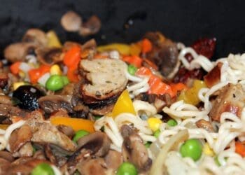 Sausage Stir Fry Recipe - TheRecipe.Website
