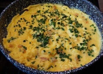 Ham and Scrambled Egg Brunch Recipe - TheRecipe.Website