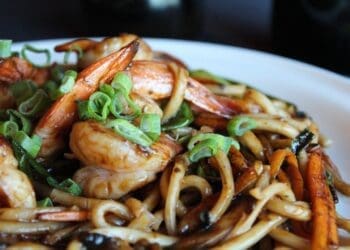 Japanese Noodles with Shrimp Recipe - TheRecipe.Website