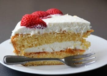 Two Tier Cream Cake Recipe - TheRecipe.Website