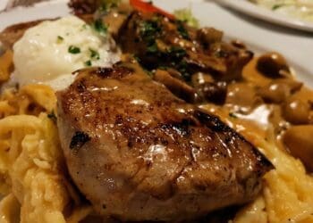 Pork Tenderloin with Onion Mash Recipe - TheRecipe.Website