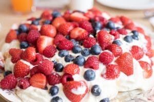 Fruit Topped Meringue Recipe - TheRecipe.Website