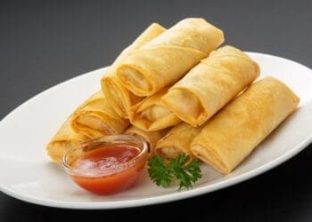Leek and Mushroom Spring Rolls Recipe - TheRecipe.Website