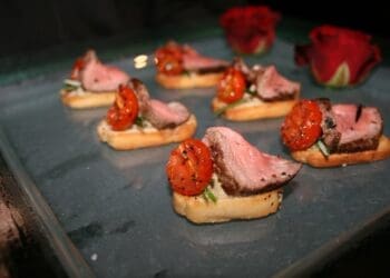 Roasted Beef Canapes Recipe - TheRecipe.Website