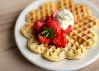 Strawberry Waffles Recipe - TheRecipe.Website