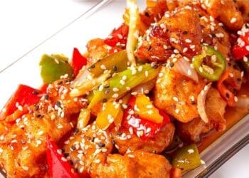 Sweet and Sour Sesame Chicken Recipe - TheRecipe.Website