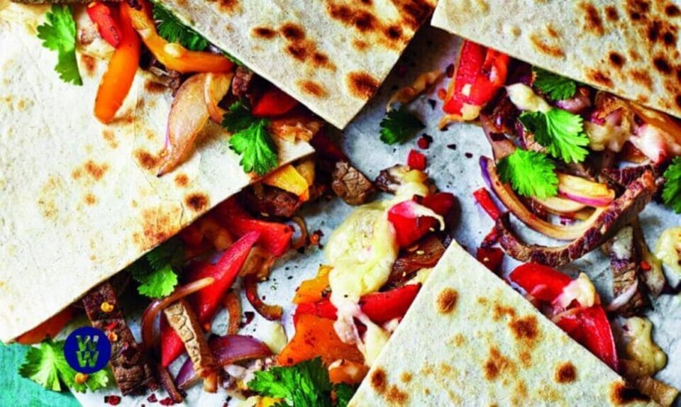 Steak & Pepper Quesadillas Recipe - TheRecipe.Website