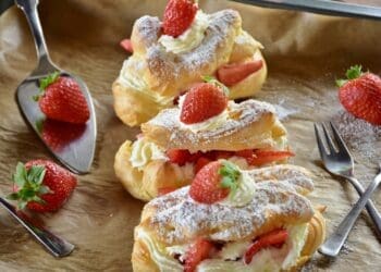 Simple Strawberry Eclairs Recipe - TheRecipe.Website