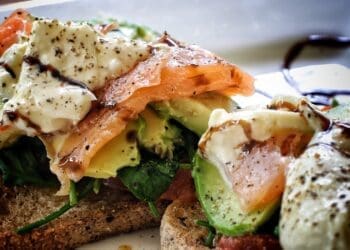 Smoked Salmon and Avocado Brunch Recipe- TheRecipe.Website