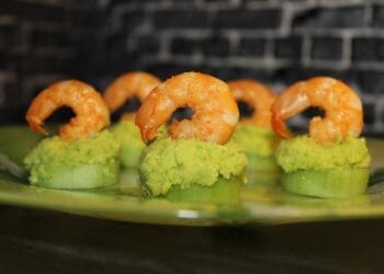 Shrimp and Avocado Canapes Recipe - TheRecipe.Website