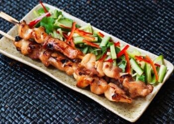 Yakitori Chicken Recipe - TheRecipe.Website