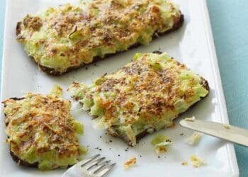Welsh Leek Rarebit Recipe - TheRecipe.Website