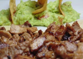 Marinated Beef with Fresh Guacamole Recipe - TheRecipe.Website