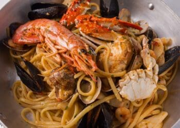Simple Seafood Spaghetti Recipe - TheRecipe.Website