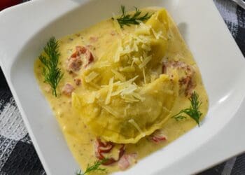 Ham and Ricotta Ravioli Recipe - TheRecipe.Website