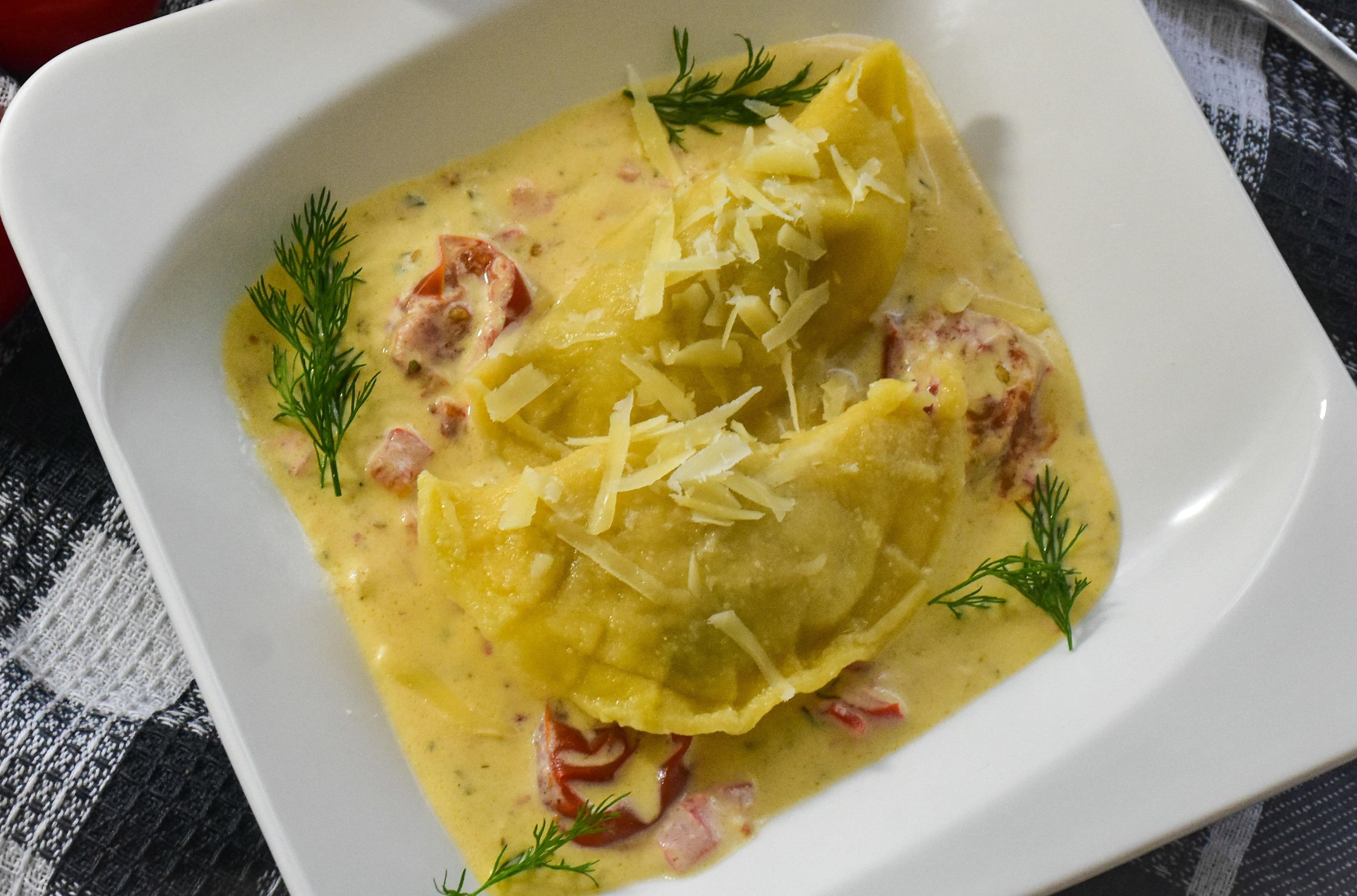 Ham and Ricotta Ravioli Recipe - The Recipe Website