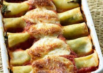 Spinach And Ricotta Cannelloni Recipe - TheRecipe.Website