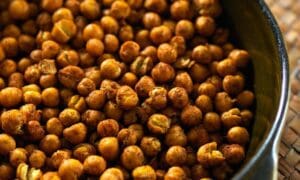 Spicy Roasted Chickpeas Recipe - TheRecipe.Website