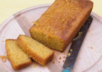 Sticky Lemon Polenta Cake Recipe - TheRecipe.Website
