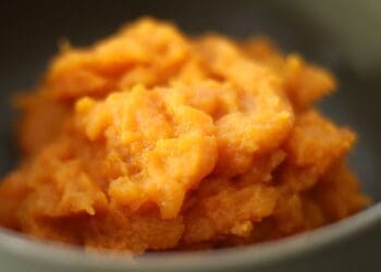 Sweet Potato Mash with Garlic Butter Recipe - TheRecipe.Website