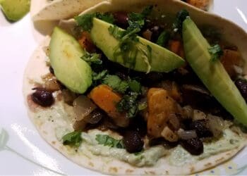 Sweet Potato and Black Bean Tacos Recipe - TheRecipe.Website