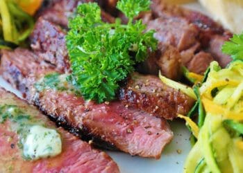 Steak with Zucchini Recipe - TheRecipe.Website