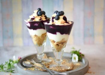 Blueberry Crumble Fool Recipe - TheRecipe.Website