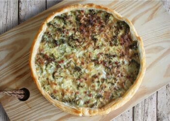 Bacon and Broccoli Quiche Recipe - TheRecipe.Website