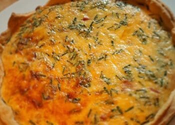 Ham and Cheese Quiche Recipe - TheRecipe.Website