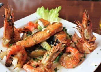 Salmon and Shrimp Delight Recipe - TheRecipe.Website