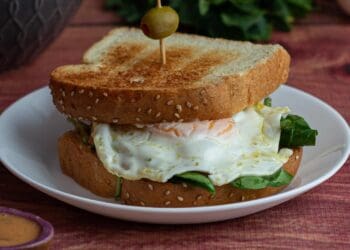 Fried Egg Toastie Recipe - TheRecipe.Website