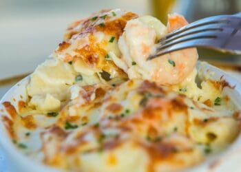Cheesy Seafood Recipe - TheRecipe.Website