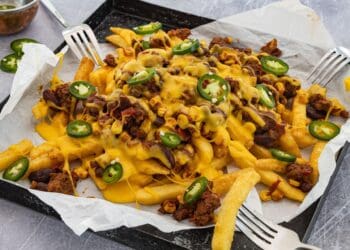 Chili Cheese Fries Recipe - TheRecipe.Website