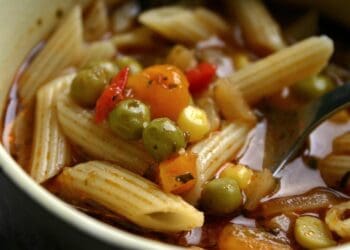 Vegetable Noodle Soup Recipe - TheRecipe.Website