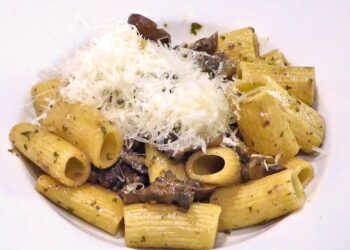Creamy Mushroom Penne Recipe - TheRecipe.Website