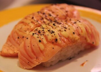 Orange Salmon Sushi Recipe - TheRecipe.Website